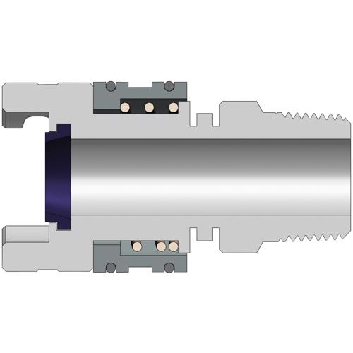 Dual-Lock™ P-Series Thor Interchange Male Thread Coupler Steel Dual-Lock™ P-Series Thor Interchange Male Thread Coupler